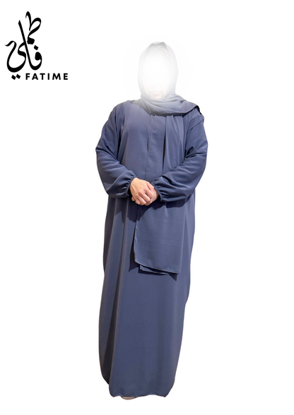 Ramadan Abaya | in-Build Hijab | Free Size