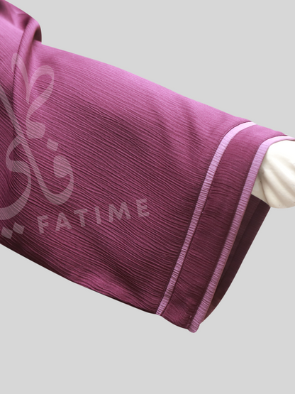 Divine Drape Magenta Abayas