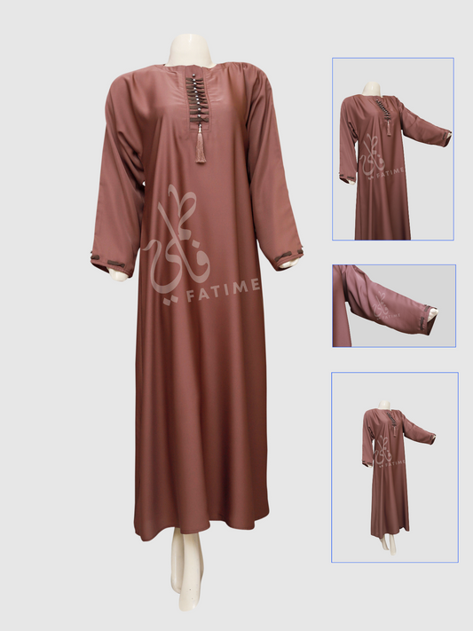 Value Vibe Pinkish Abaya