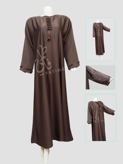 Value Vibe Cinnamon Brown Abaya