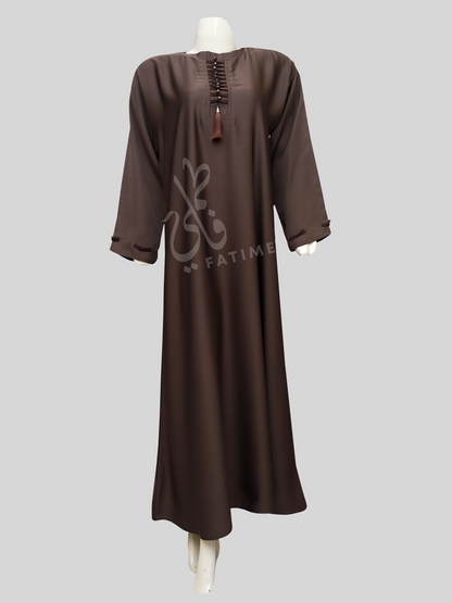 Value Vibe Cinnamon Brown Abaya