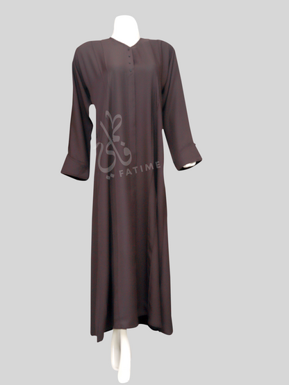 Graceful Aura Espresso Abaya