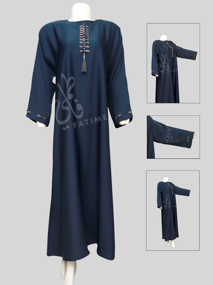 Value Vibe Prussian BLUE  Abaya