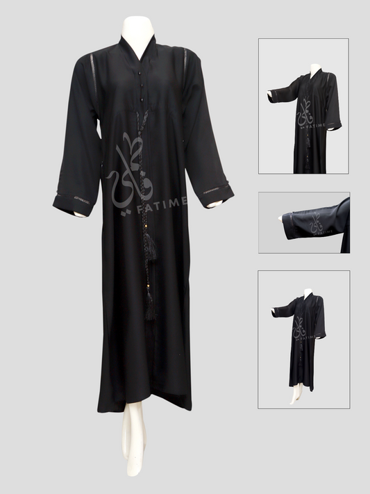 Black Classic Abaya for the Spiritual Journey