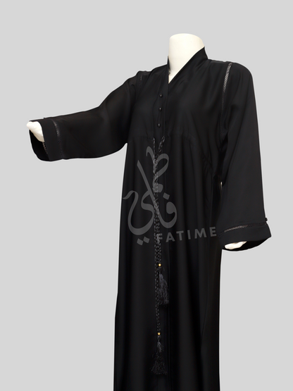 Black Classic Abaya for the Spiritual Journey