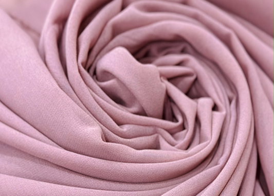 Rose gold chiffon hijab