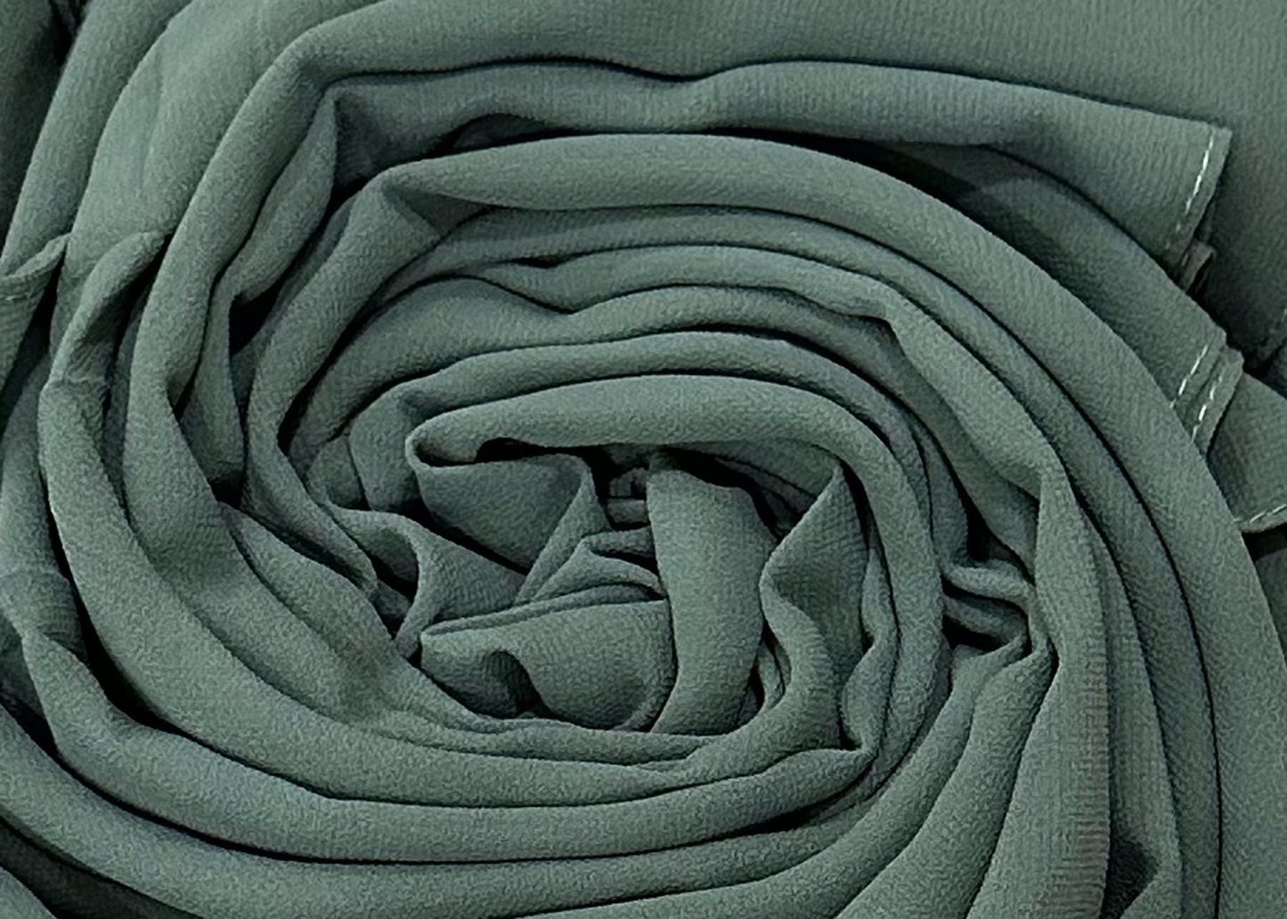 Basil green chiffon hijab